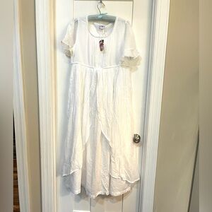April Cornell White Maxi Dress